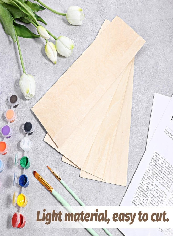 squishy 5Pcs Balsa Wood, Wood Sheet, Balsa Wood Sheet Unfinished Thin Planks for DIY Crafting Miniature Models Houses and Scenery Building Projects - Image 3